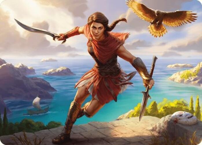 Kassandra, Eagle Bearer Art Card [Assassin's Creed Art Series] | Exor Games Bridgewater