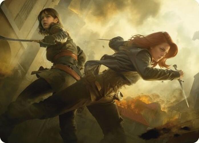 Mary Read and Anne Bonny Art Card [Assassin's Creed Art Series] | Exor Games Bridgewater