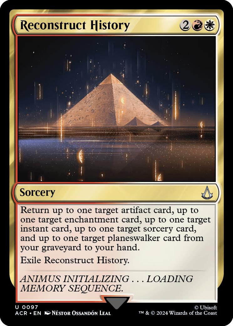 Reconstruct History [Assassin's Creed] | Exor Games Bridgewater