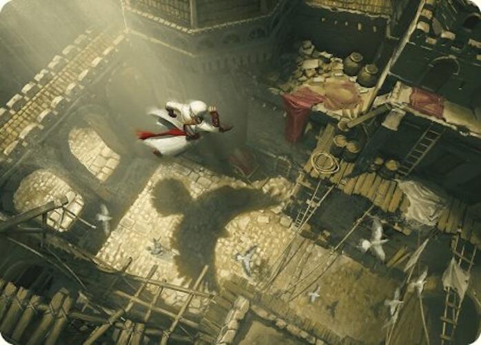 Rooftop Bypass Art Card [Assassin's Creed Art Series] | Exor Games Bridgewater