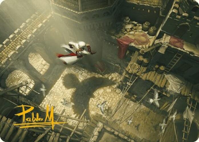 Rooftop Bypass Art Card (Gold-Stamped Signature) [Assassin's Creed Art Series] | Exor Games Bridgewater