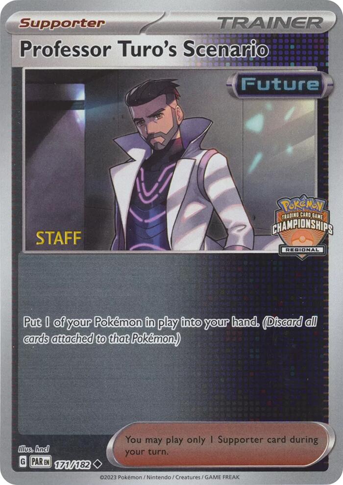 Professor Turo's Scenario (171/182) (2023 Regional Championships Staff) [League & Championship Cards] | Exor Games Bridgewater