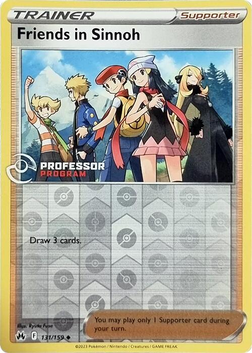 Friends in Sinnoh (131/159) (2023) [Professor Program Promos] | Exor Games Bridgewater