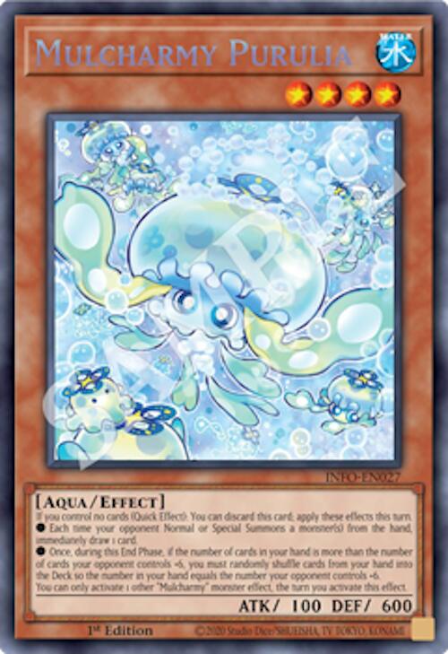 Mulcharmy Purulia [INFO-EN027] Secret Rare | Exor Games Bridgewater