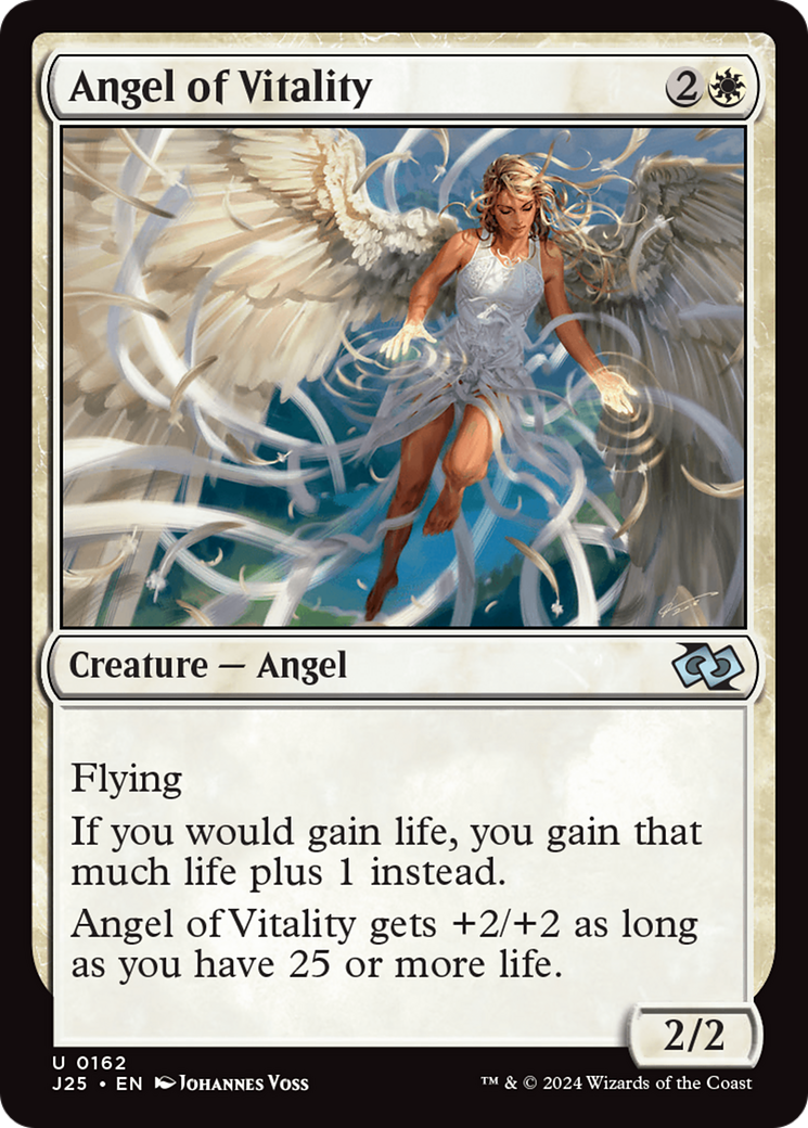 Angel of Vitality [Foundations Jumpstart] | Exor Games Bridgewater