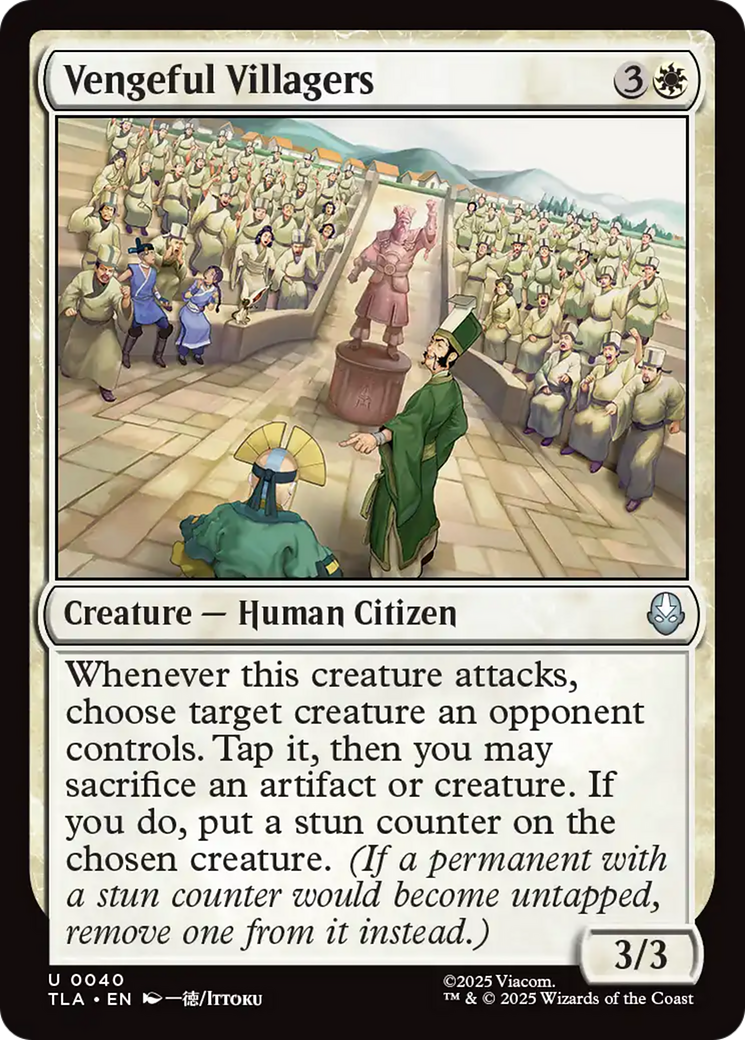 Vengeful Villagers [Avatar: The Last Airbender] | Exor Games Bridgewater