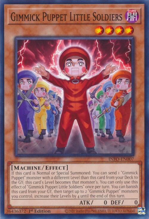 Gimmick Puppet Little Soldiers [INFO-EN007] Common | Exor Games Bridgewater