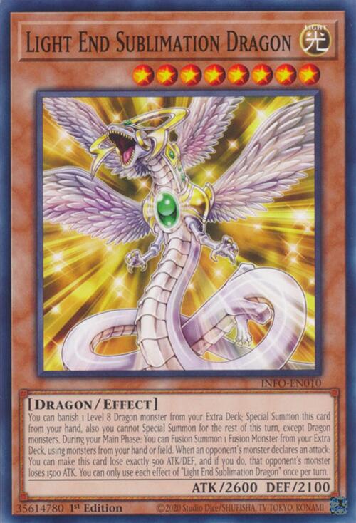 Light End Sublimation Dragon [INFO-EN010] Common | Exor Games Bridgewater