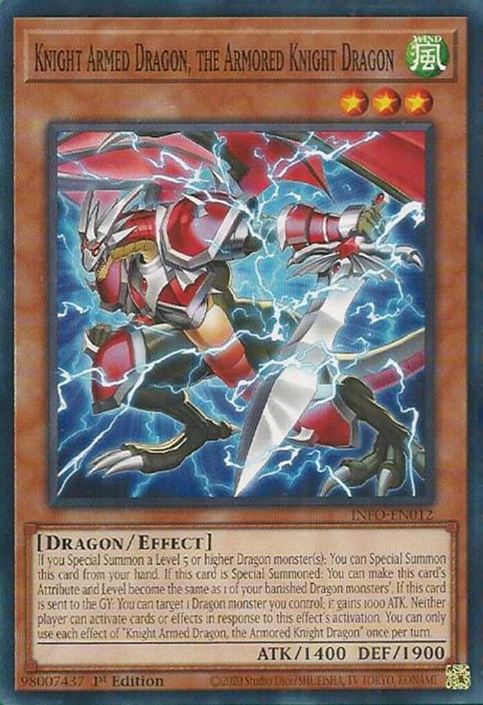 Knight Armed Dragon, the Armored Knight Dragon [INFO-EN012] Common | Exor Games Bridgewater