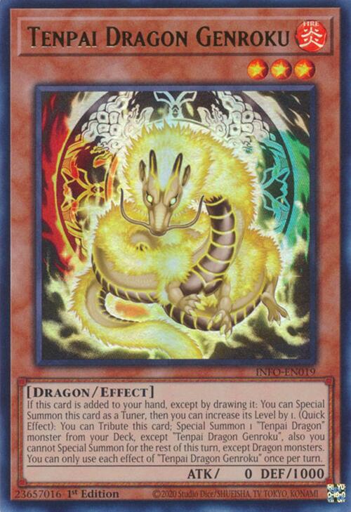 Tenpai Dragon Genroku [INFO-EN019] Ultra Rare | Exor Games Bridgewater