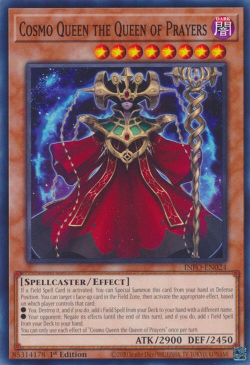 Cosmo Queen the Queen of Prayers [INFO-EN024] Common | Exor Games Bridgewater