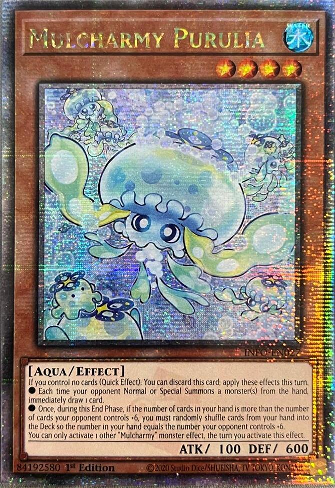 Mulcharmy Purulia (Quarter Century Secret Rare) [INFO-EN027] Quarter Century Secret Rare | Exor Games Bridgewater