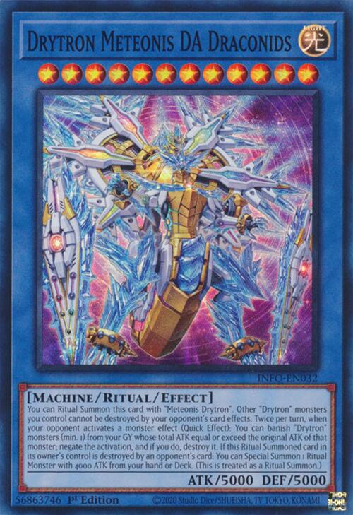 Drytron Meteonis DA Draconids [INFO-EN032] Super Rare | Exor Games Bridgewater