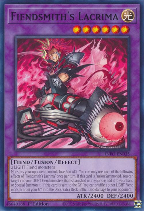 Fiendsmith's Lacrima [INFO-EN035] Common | Exor Games Bridgewater