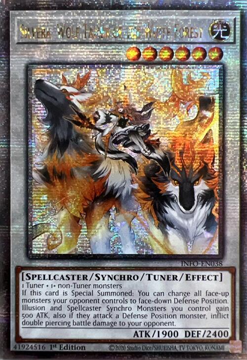 Silvera, Wolf Tamer of the White Forest (Quarter Century Secret Rare) [INFO-EN038] Quarter Century Secret Rare | Exor Games Bridgewater