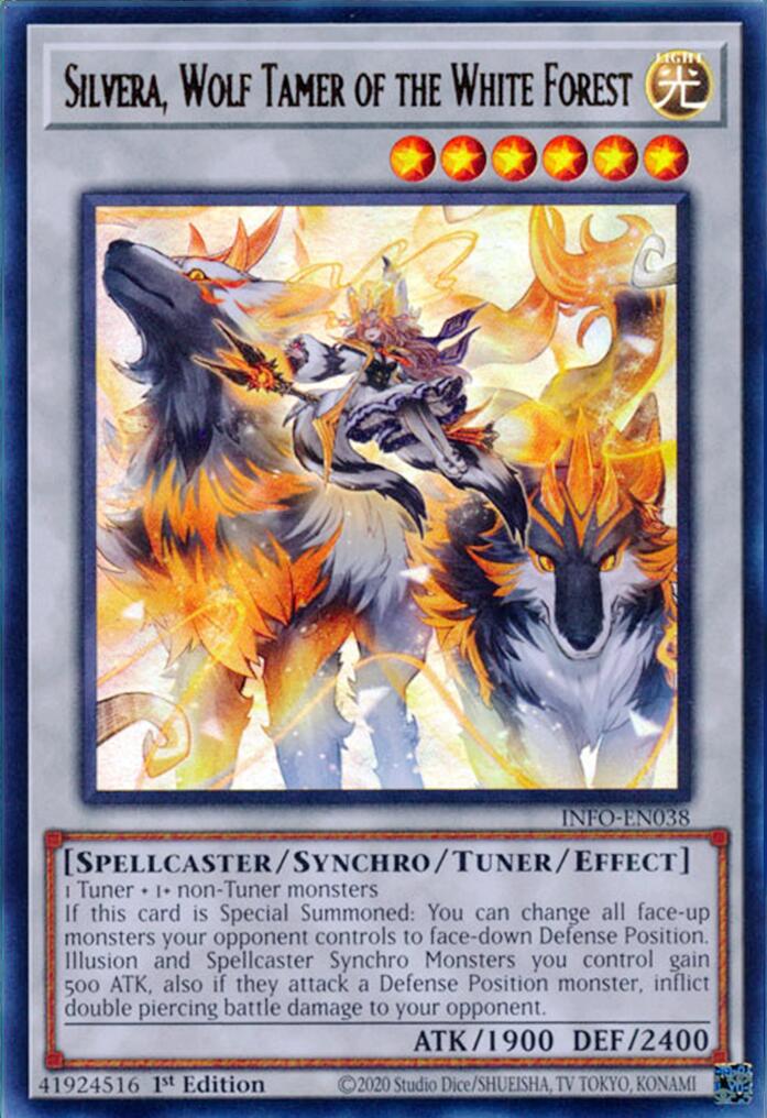 Silvera, Wolf Tamer of the White Forest [INFO-EN038] Ultra Rare | Exor Games Bridgewater