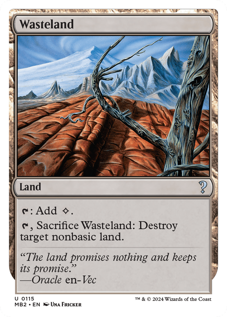 Wasteland [Mystery Booster 2] | Exor Games Bridgewater