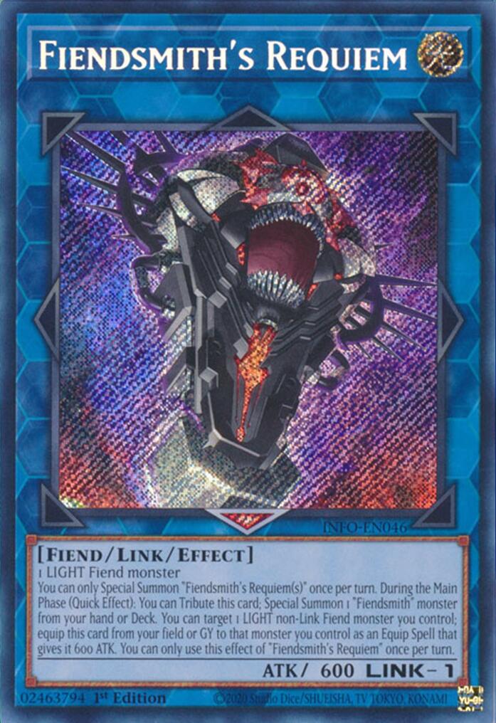 Fiendsmith's Requiem [INFO-EN046] Secret Rare | Exor Games Bridgewater