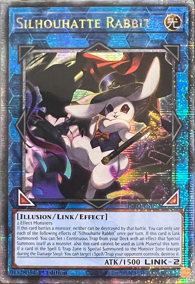 Silhouhatte Rabbit (Quarter Century Secret Rare) [INFO-EN052] Quarter Century Secret Rare | Exor Games Bridgewater