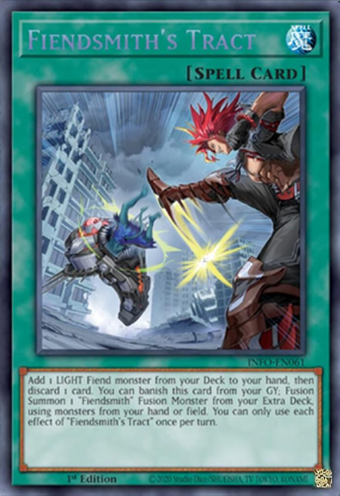 Fiendsmith's Tract [INFO-EN061] Secret Rare | Exor Games Bridgewater