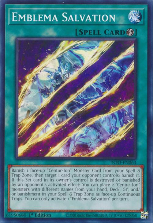 Emblema Salvation [INFO-EN063] Common | Exor Games Bridgewater