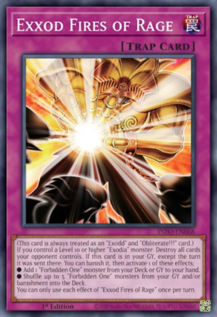 Exxod Fires of Rage [INFO-EN068] Super Rare | Exor Games Bridgewater
