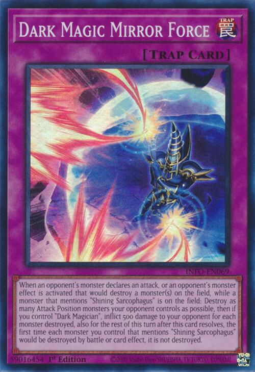 Dark Magic Mirror Force [INFO-EN069] Super Rare | Exor Games Bridgewater