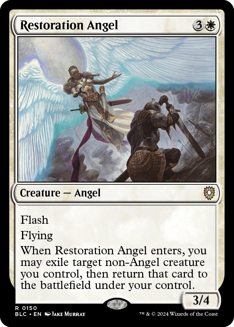 Restoration Angel [Bloomburrow Commander] | Exor Games Bridgewater