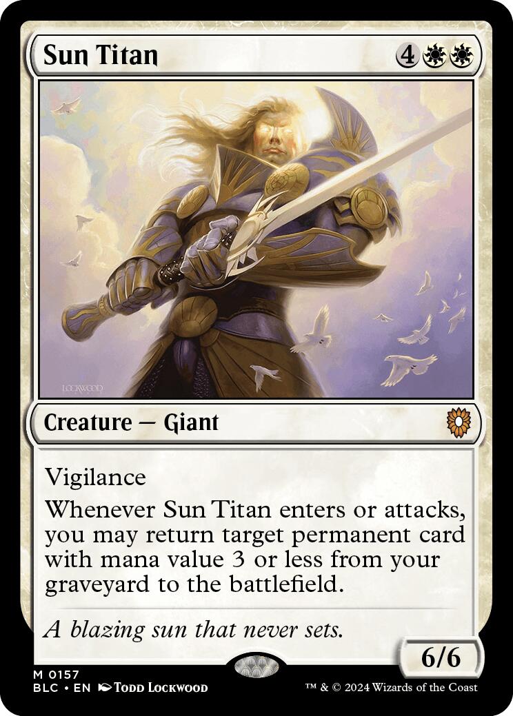 Sun Titan [Bloomburrow Commander] | Exor Games Bridgewater