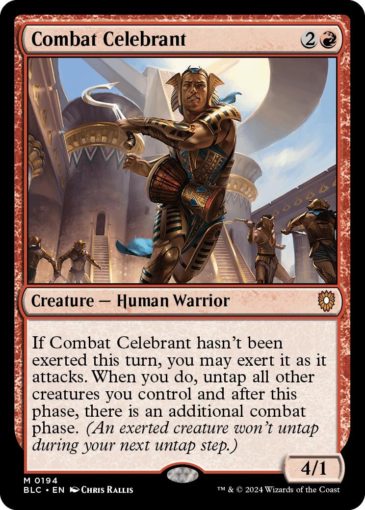 Combat Celebrant [Bloomburrow Commander] | Exor Games Bridgewater