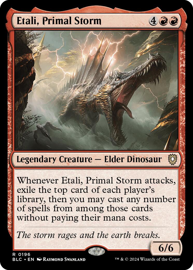 Etali, Primal Storm [Bloomburrow Commander] | Exor Games Bridgewater