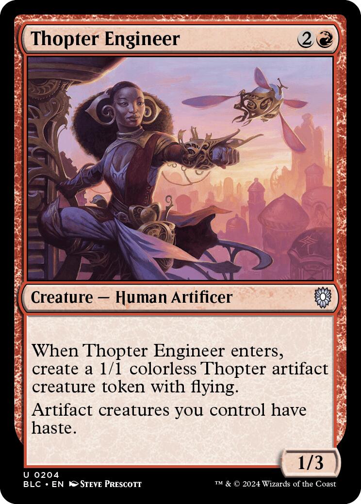 Thopter Engineer [Bloomburrow Commander] | Exor Games Bridgewater