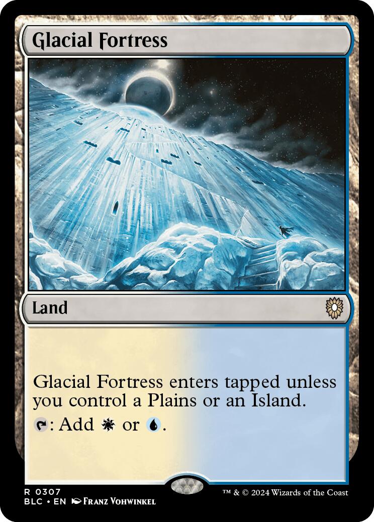 Glacial Fortress [Bloomburrow Commander] | Exor Games Bridgewater