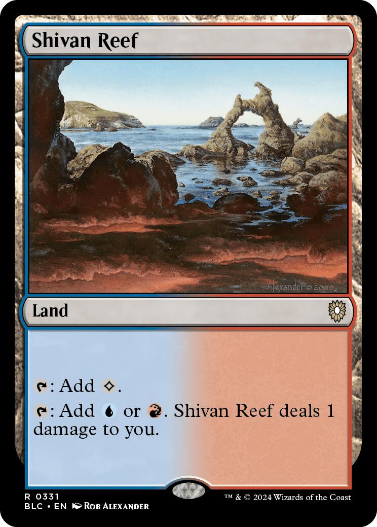 Shivan Reef [Bloomburrow Commander] | Exor Games Bridgewater