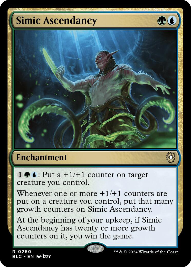 Simic Ascendancy [Bloomburrow Commander] | Exor Games Bridgewater