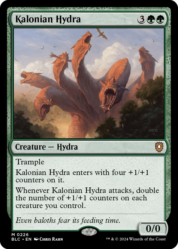 Kalonian Hydra [Bloomburrow Commander] | Exor Games Bridgewater