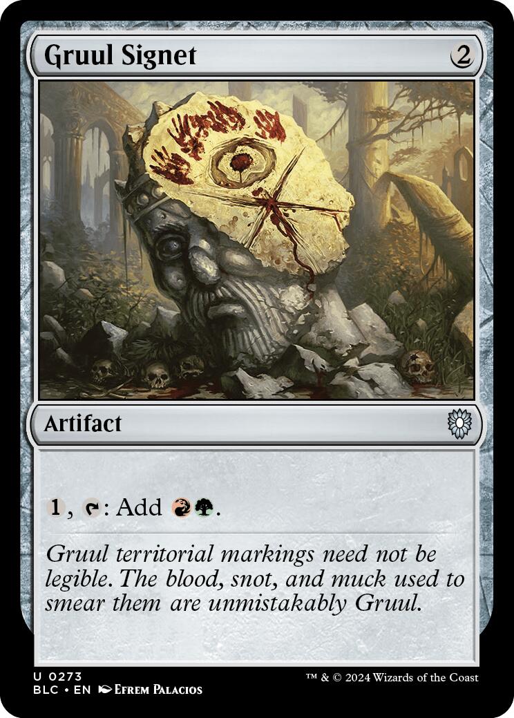Gruul Signet [Bloomburrow Commander] | Exor Games Bridgewater