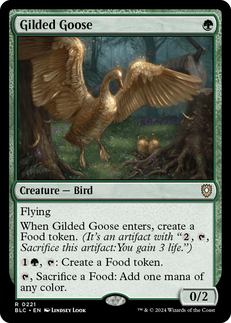 Gilded Goose [Bloomburrow Commander] | Exor Games Bridgewater