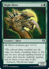 Might Sliver [Commander Masters] | Exor Games Bridgewater