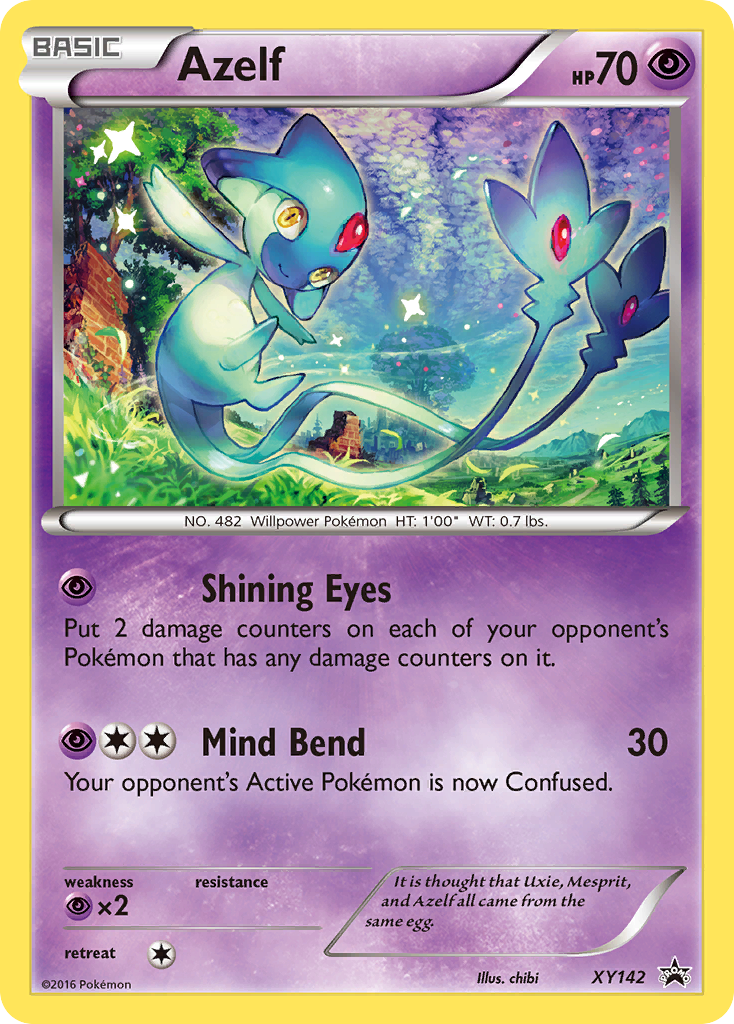 Azelf (XY142) [XY: Black Star Promos] | Exor Games Bridgewater