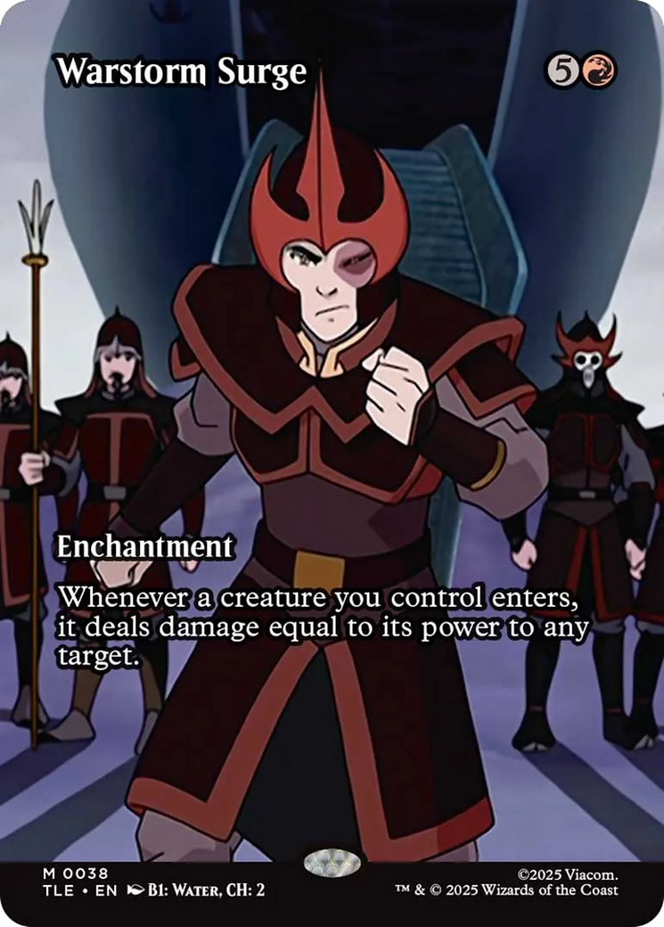 Warstorm Surge (Borderless) [Avatar: The Last Airbender: Eternal-Legal] | Exor Games Bridgewater