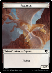 Copy (54) // Pegasus Double-Sided Token [Commander Masters Tokens] | Exor Games Bridgewater