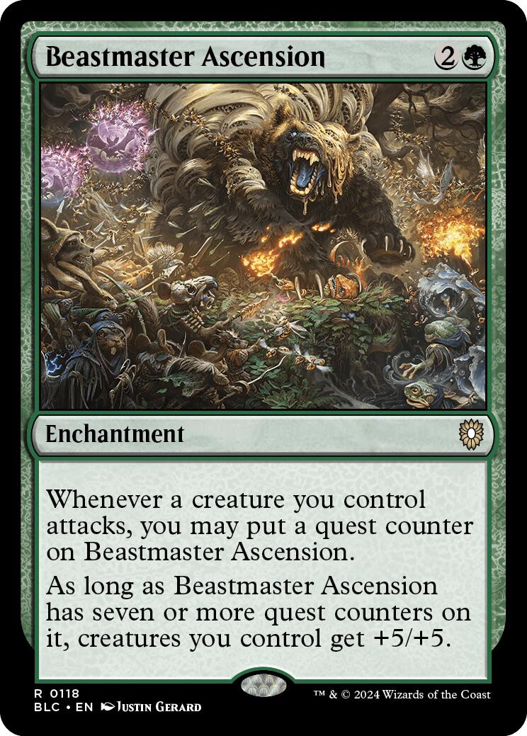 Beastmaster Ascension [Bloomburrow Commander] | Exor Games Bridgewater