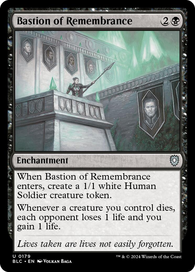 Bastion of Remembrance [Bloomburrow Commander] | Exor Games Bridgewater