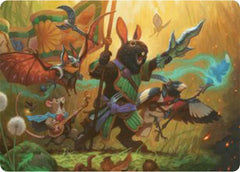 Valley Questcaller Art Card [Bloomburrow Art Series] | Exor Games Bridgewater