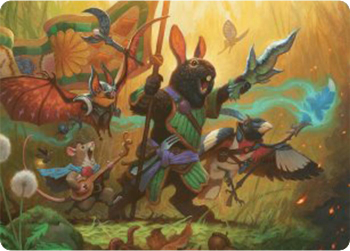 Valley Questcaller Art Card [Bloomburrow Art Series] | Exor Games Bridgewater