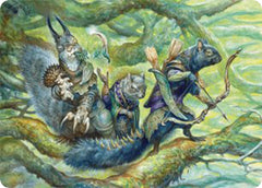 The Odd Acorn Gang Art Card [Bloomburrow Art Series] | Exor Games Bridgewater