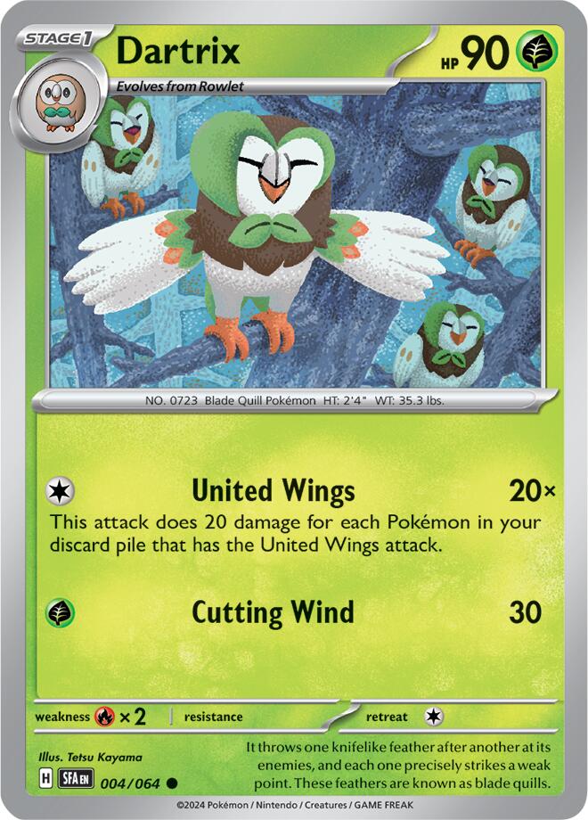 Dartrix (004/064) [Scarlet & Violet: Shrouded Fable] | Exor Games Bridgewater