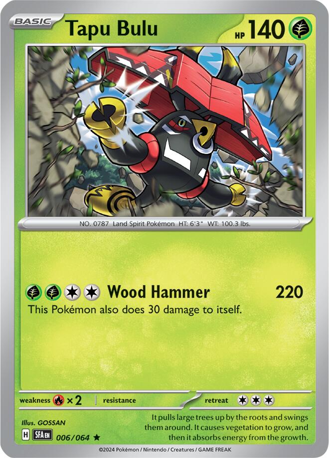 Tapu Bulu (006/064) [Scarlet & Violet: Shrouded Fable] | Exor Games Bridgewater