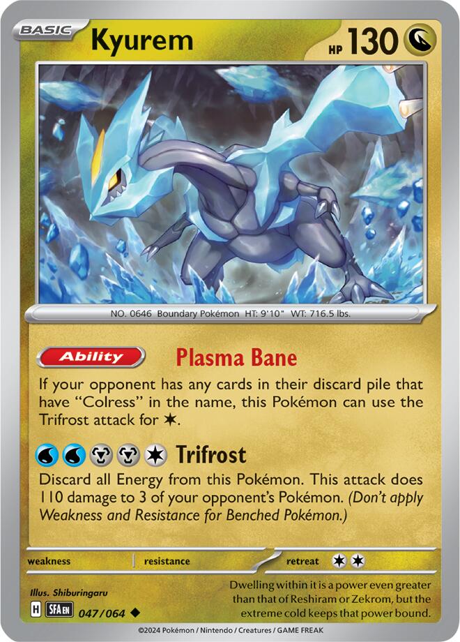 Kyurem (047/064) [Scarlet & Violet: Shrouded Fable] | Exor Games Bridgewater